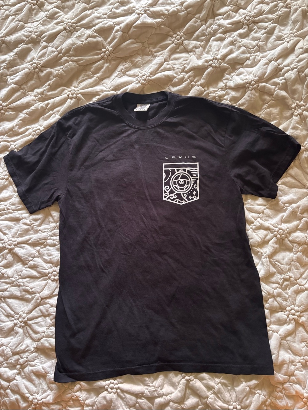 Lexus x Alex Alpert Black Doodle Graphic Tee